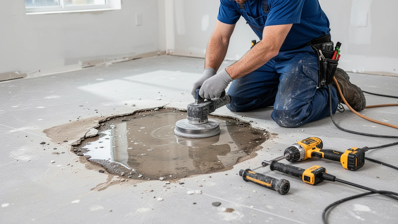 Floor Water Damage Repair
