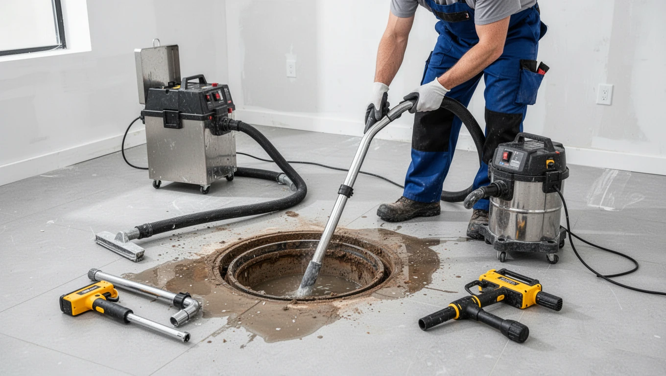 Sewage Backup Cleanup