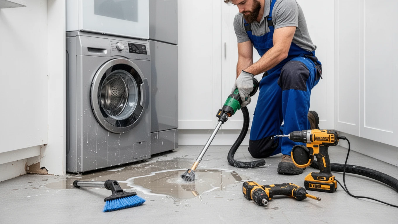 Appliance Leak Cleanup