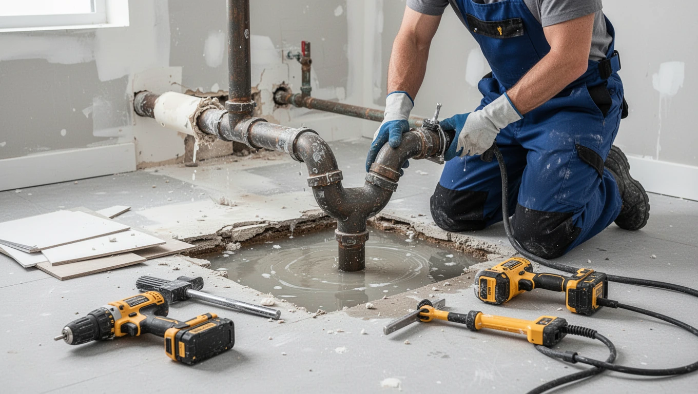 Burst Pipe Cleanup